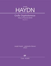 Great organ solo mass in E flat major 