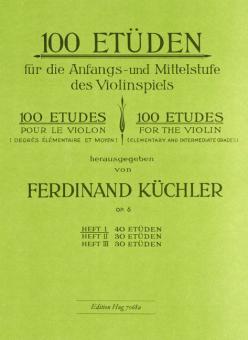 100 Etüden op. 6 Vol. 1 