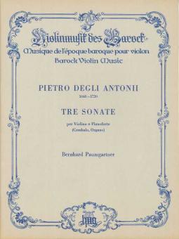 3 Sonaten 