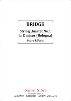 String Quartet No. 1 in E Minor 