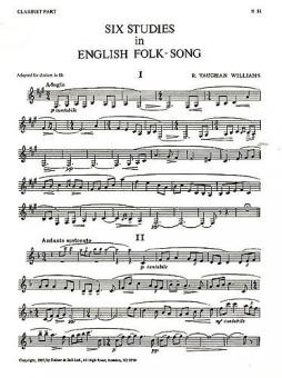 Six Studies in English Folk Song 