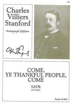 Come, Ye Thankful People, Come 
