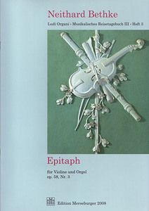 Epitaph op. 58/3 