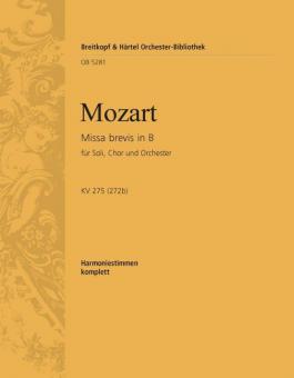 Missa brevis in B-Dur KV 275 (272b) für Soli, Chor und Orchester 
