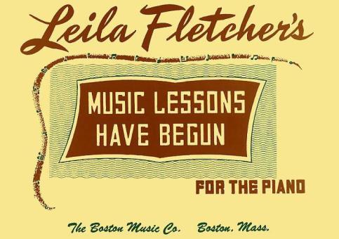 Music Lessons Have Begun 