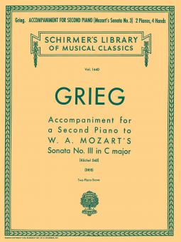Accompaniment for Second Piano To Mozart Sonata KV 545 