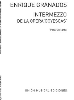 Granados Intermezzo From Goyescas 