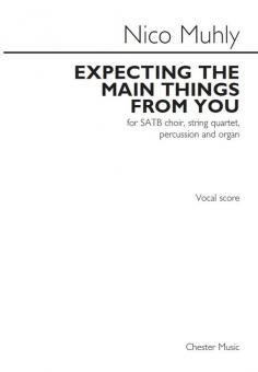 Expecting The Main Things From You (SATB) 