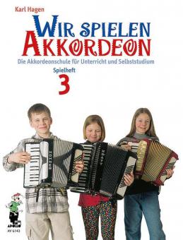 Wir spielen Akkordeon - Spielheft 3 
