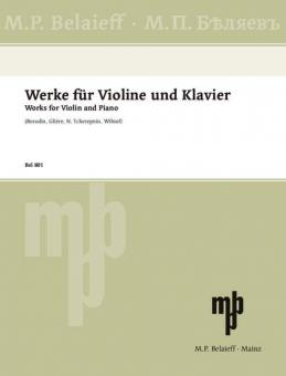 Works For Violin And Piano Standard