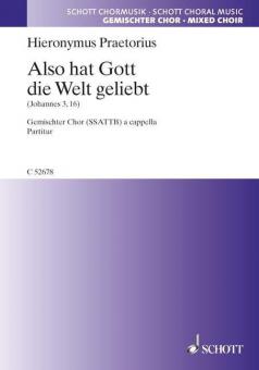 Also hat Gott die Welt geliebt Standard