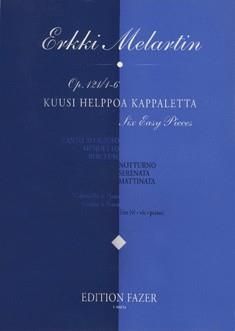 Six Easy Pieces op. 121 