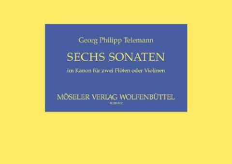 Six Canonic Sonatas Op. 5 TWV 40:118-123 