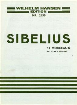 13 Pieces Op.76 No.1 Esquisse 