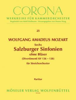 Three Salzburg Sinfonies K.136-138 
