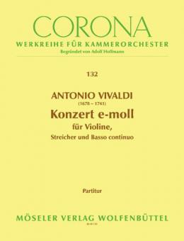 Concerto E Minor P 109 