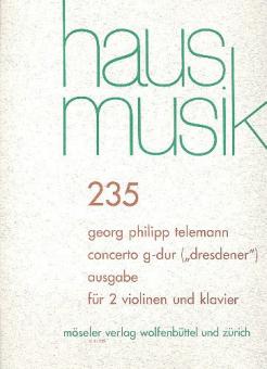 Concerto G Major TWV 52:G1 