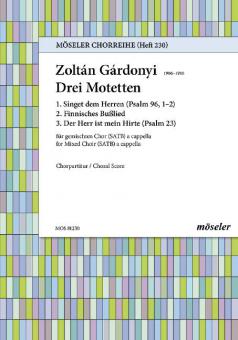 Three Motets Standard