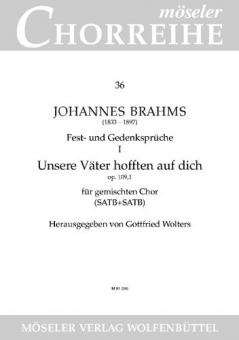 Festive And Commemorative Sayings Op. 109 Standard