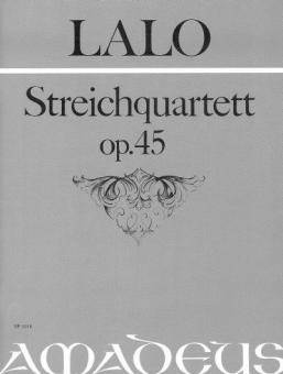 Quartet in E flat major op. 45 