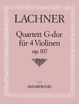 Quartet in G major op. 107 