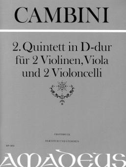 2. Quintet in D major 
