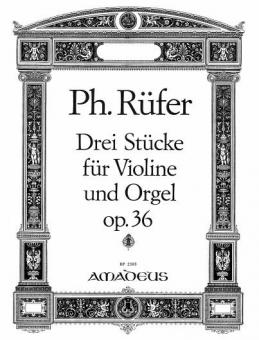 Three pieces op. 36 