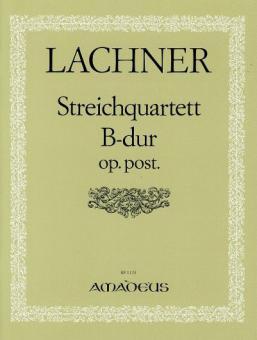 Quartets in B flat major op. post 