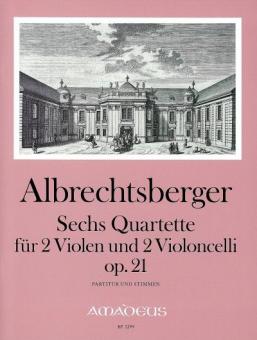 Six quartets op. 21 