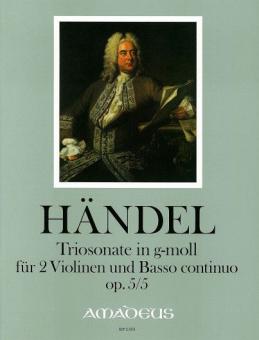 Sonata a tre in g minor op. 5/5 
