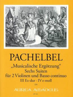 Musical recreation' Six suites Vol. II: Suites E flat major, e minor 