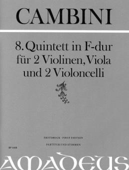 8. Quintet in F major 