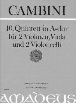 10. Quintet in A Major 