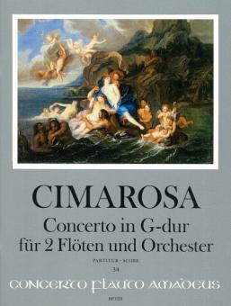Concerto G major - Score 