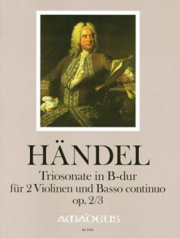 Triosonate in B-dur op. 2/3 