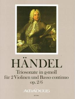 Triosonate in g-moll op. 2/6 HWV 391 