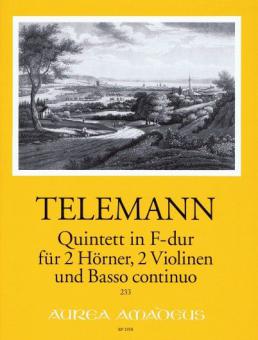Quintett in F-dur TWV 44:7 