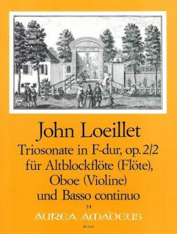 Sonata a tre in f major op. 2/2 