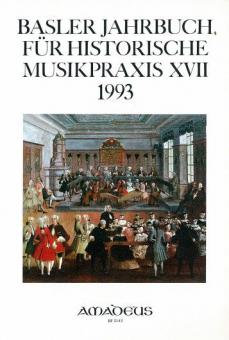 Basler Jahrbuch XVII 1993 