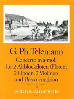 Concerto in a-moll TWV 44:42 