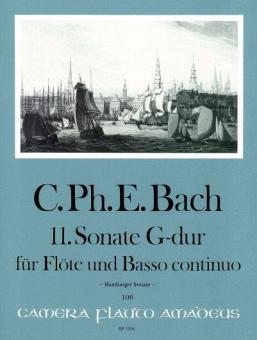 11. Sonate in G-dur 'Hamburger Sonate' Wq 133 
