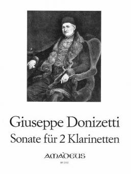 Sonata in C major for two clarinets 