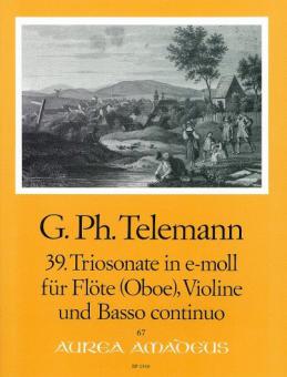 39. Triosonate in e-moll 