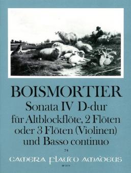 Sonata IV op.34 in D major 