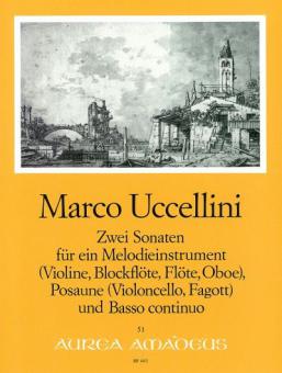 2 Sonatas op. 2 no. 1 and op. 3 no. 2 
