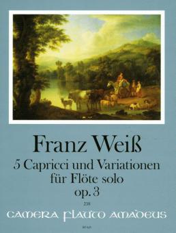 5 Capricci and variations op. 3 