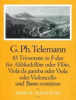 83.Triosonate in F-dur 