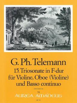 15. Triosonate in F-dur 