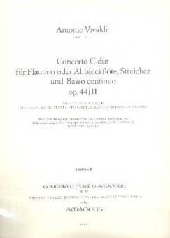 Concerto C major op. 44/11· RV 443 - Set of parts:3/3/2/3 