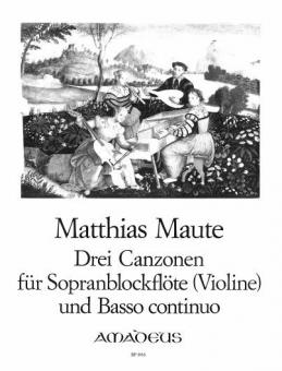 Three canzons 